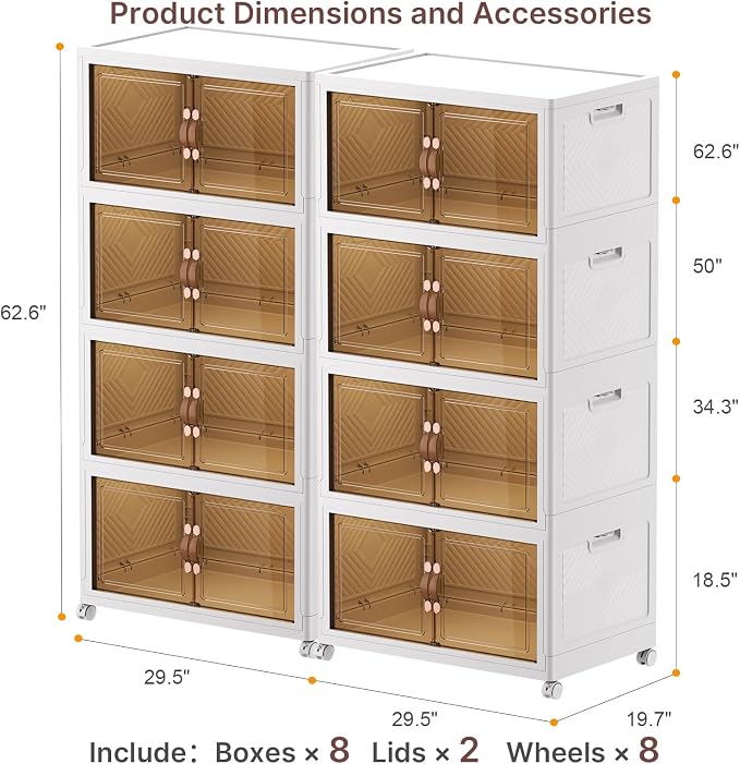 Extra Large Stackable Storage Bins - Image 2