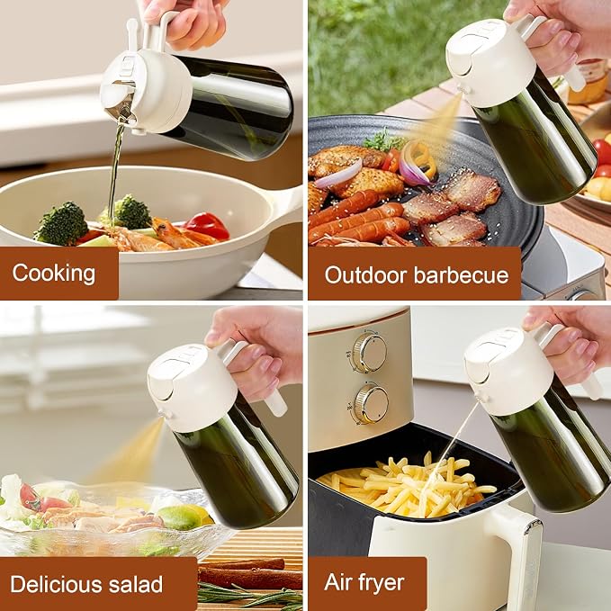 YARRAMATE 16oz/470ml Light-Blocking Dark Oil Sprayer - Image 8