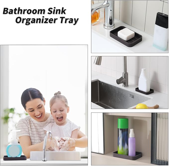 Silicone Kitchen Sink Organizer Tray - Image 3