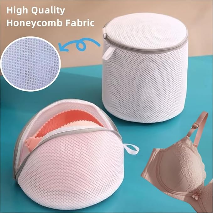 Laundry Bags Mesh Wash Bags Pack of 7 Delicates Bag - Image 3