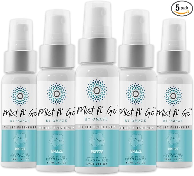 Mist N’ Go by Omaze Travel Bathroom Spray by MISTNGO
