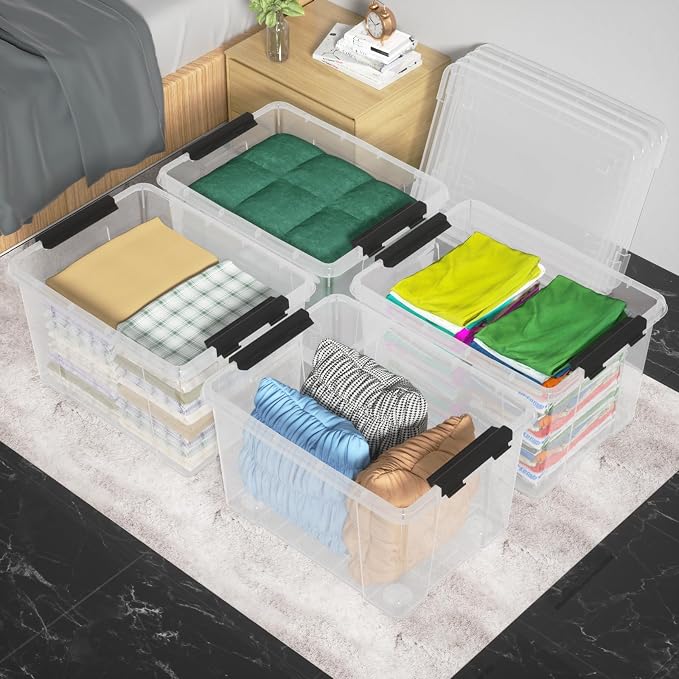 35 Quart Latching Storage Box - Image 5