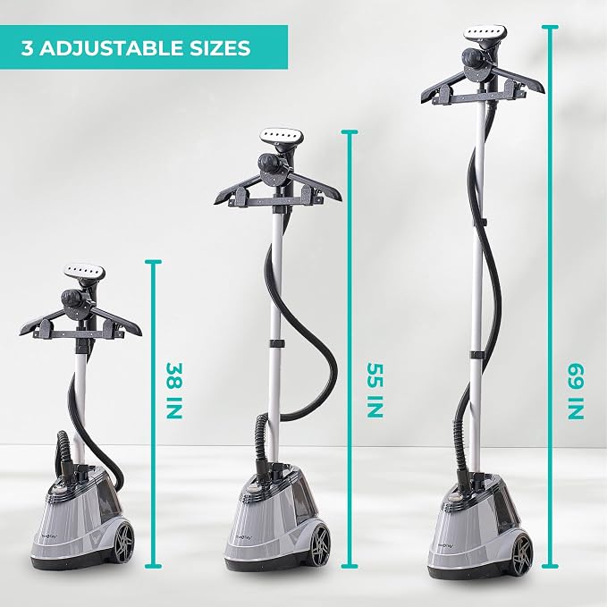 True & Tidy® Commercial Garment Steamer – Heavy Duty 1800W - Image 5