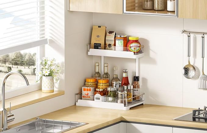 heart & home 1-Pack Under Sink Storage Organizer - Image 4
