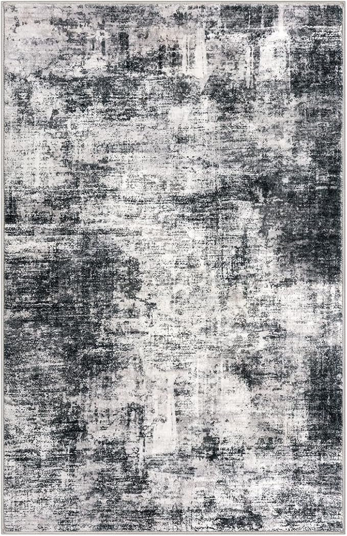 IOHOUZE Modern Abstract Area Rugs 6x9 Ft Washable Rugs - Image 9