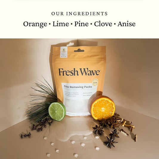 Fresh Wave Orange Odor Eliminating & Deodorizing Packs - Image 2