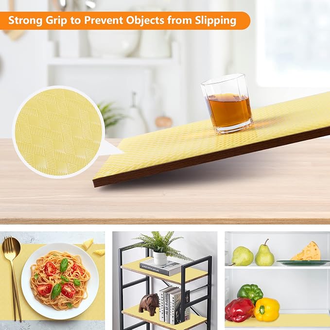Shelf Liners for Kitchen Cabinets Refrigerator Liners Waterproof & Oil-Proof - Image 6