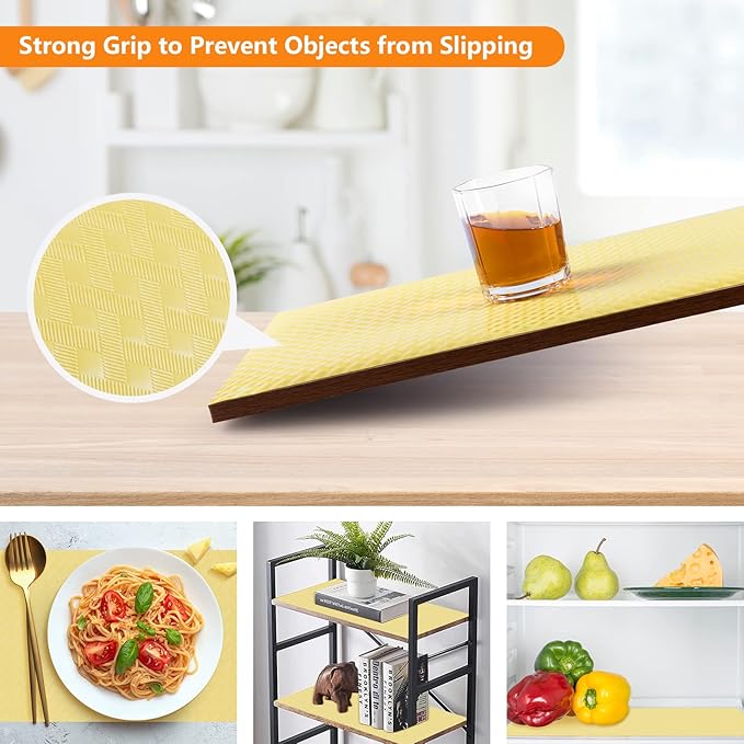 Shelf Liners for Kitchen Cabinets Refrigerator Liners Waterproof & Oil-Proof - Image 5