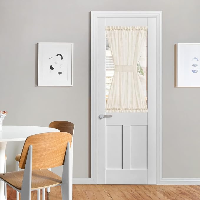 NICETOWN French Door Sheer Curtains by NICETOWN