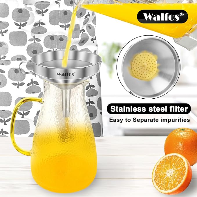 Walfos Extra Large Stainless Steel Funnel - Image 3
