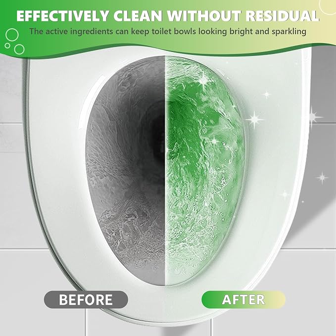 Toilet Bowl Cleaner Tablets, Automatic Toilet Bowl Cleaners, Long-Lasting - Image 2