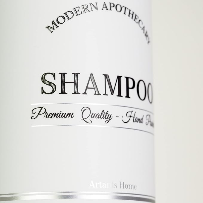 Clear Refillable Shampoo and Conditioner Bottles - Image 4