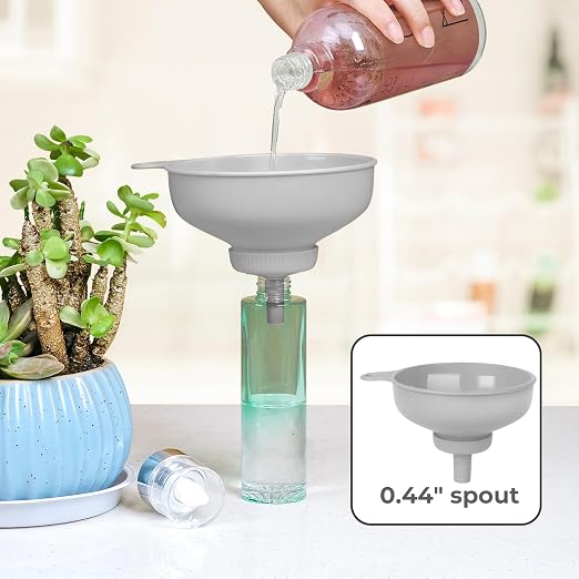 Wide Mouth Kitchen Funnel, Food Grade Plastic Cooking Canning Funnel - Image 4