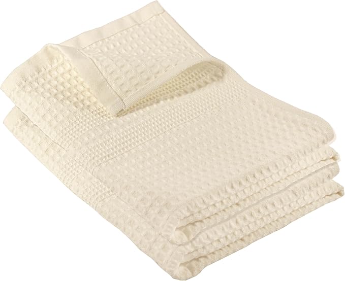 GILDEN TREE Waffle Hand Towels for Bathroom Quick Dry Towel Super Absorbent by GildenTree
