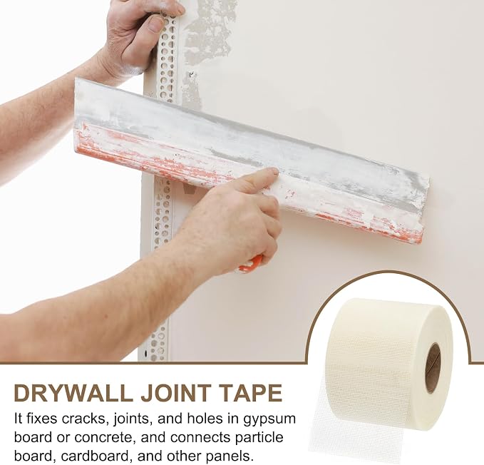 PATIKIL Drywall Repair Mesh Tape, 6 inch x 328 ft Fiberglass Repair Patch - Image 7