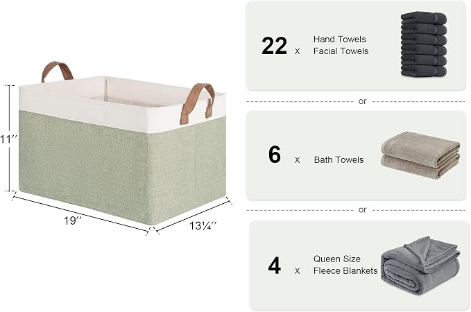 StorageWorks Storage Bins, Fabric Storage Bins - Image 2