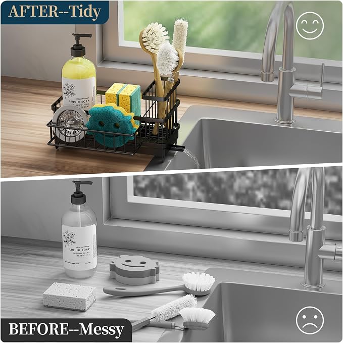 Consuemst Sponge Holder for Kitchen Sink - Image 7