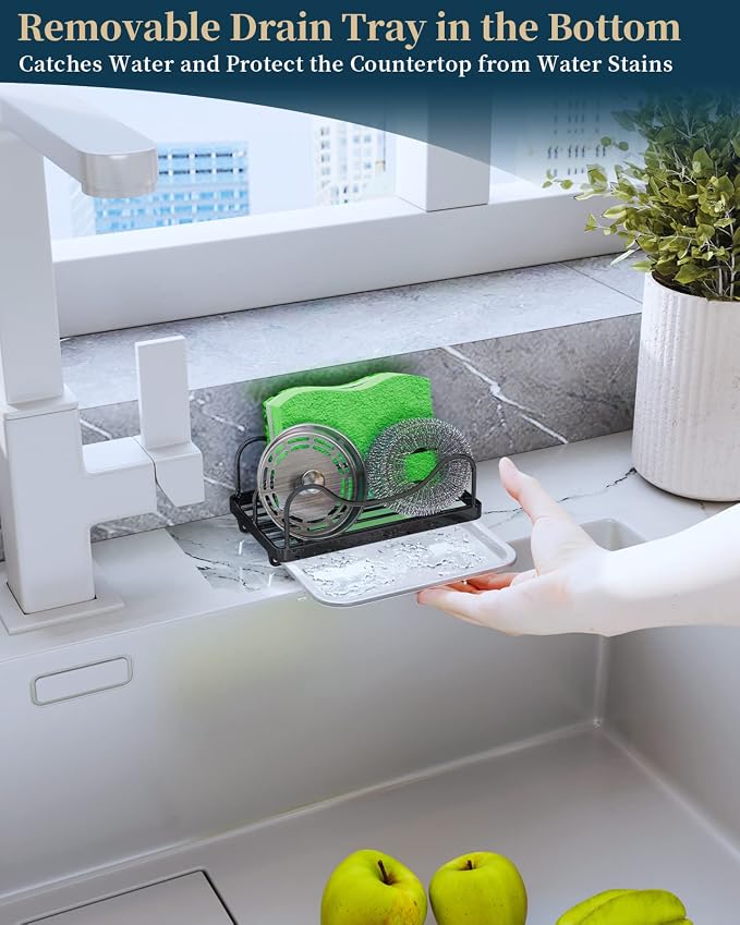 Consumest Sponge Holder for Kitchen Sink - Image 4