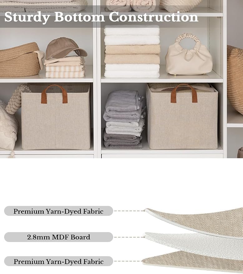 StorageWorks Storage Bins, Fabric Storage Bins - Image 5