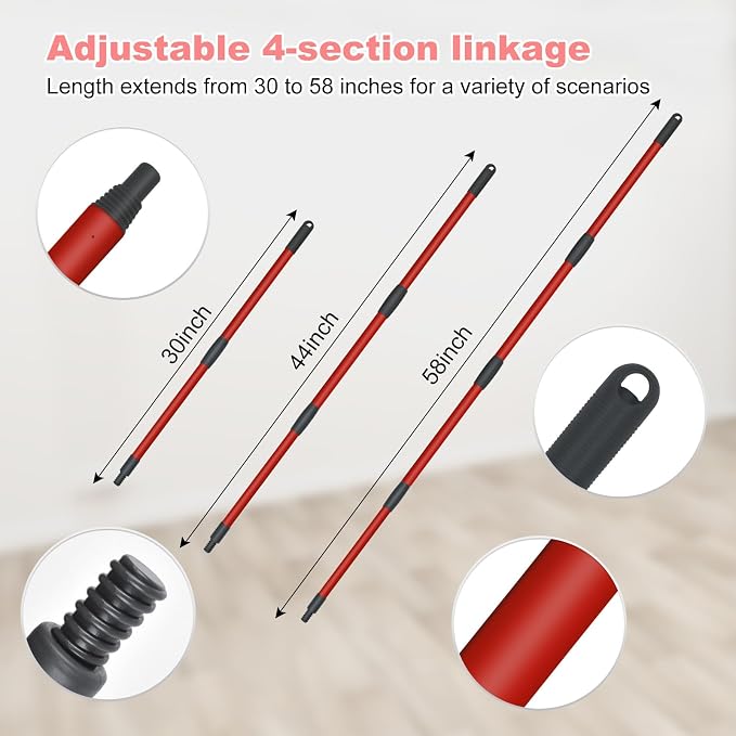 Spin Mop Heads Replacements for O Ceda EasyWring 1-Tank System, 3 Microfiber - Image 7
