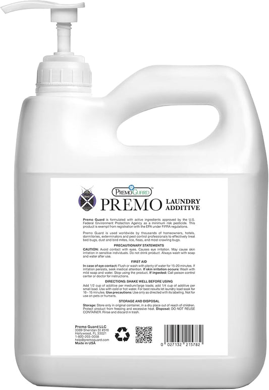 Premo Guard Bed Bug, Mite & Lice Laundry Detergent Additive 128 oz – Child & - Image 2