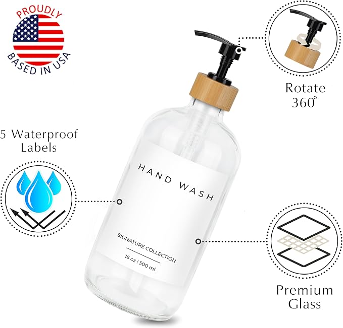Emerson Soap Dispenser, Dish Soap Dispenser - Image 3