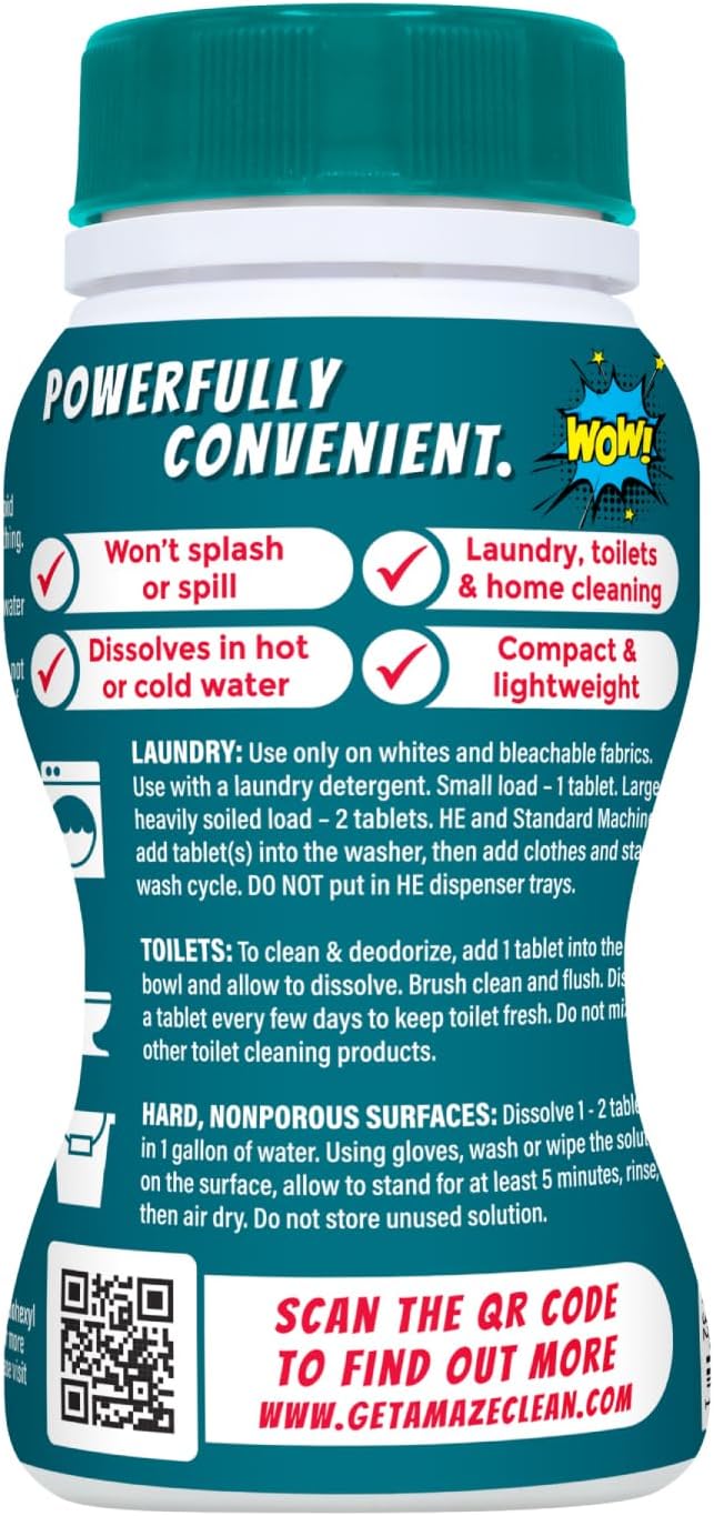 AMAZE Ultra Concentrated Bleach Tablets - Image 3