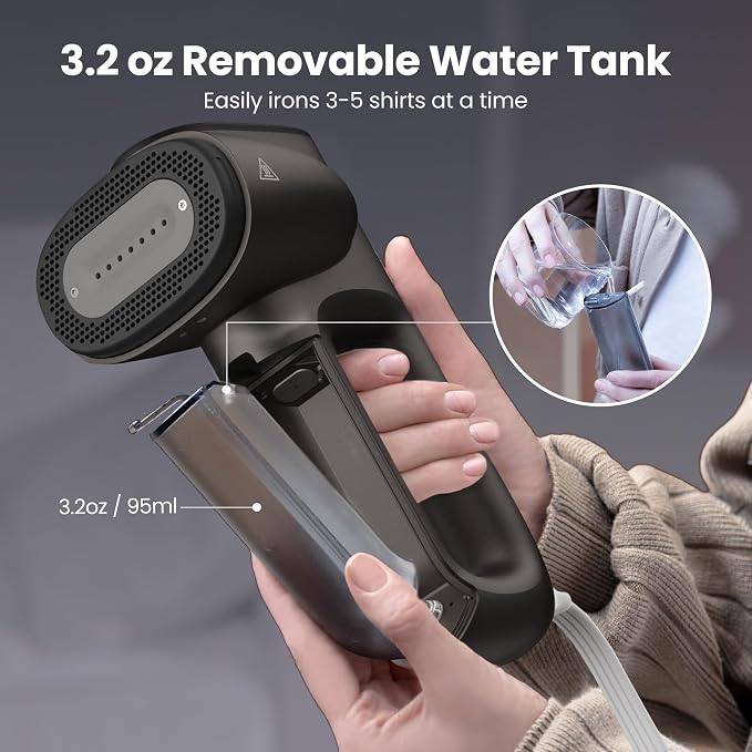 Neakasa Magic 1 Vacuum Steamer, Handheld Travel Garment Steamer - Image 8