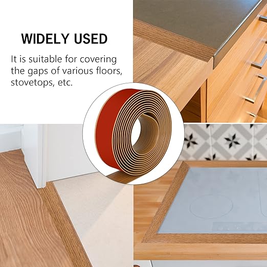 16.4Ft Floor Transition Strip Self Adhesive Vinyl Cover Floor Strip Flat - Image 5