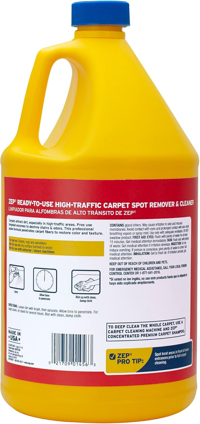 Zep High Traffic Carpet Cleaner - Image 2