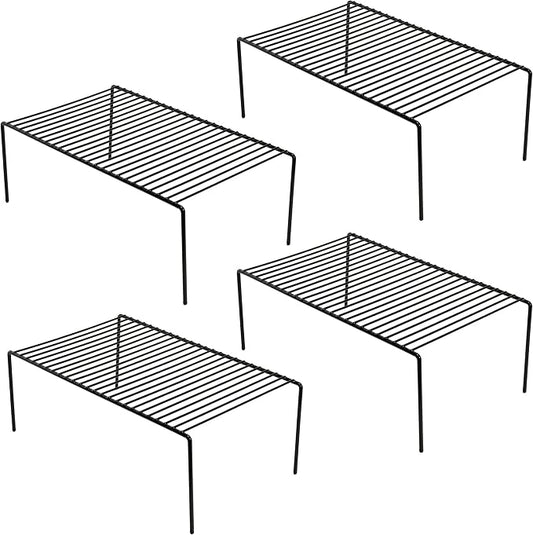 iPEGTOP 4-Pack 15.7 x 9.4 Inch Rustproof Metal Wire Kitchen Storage Shelves – by iPEGTOP