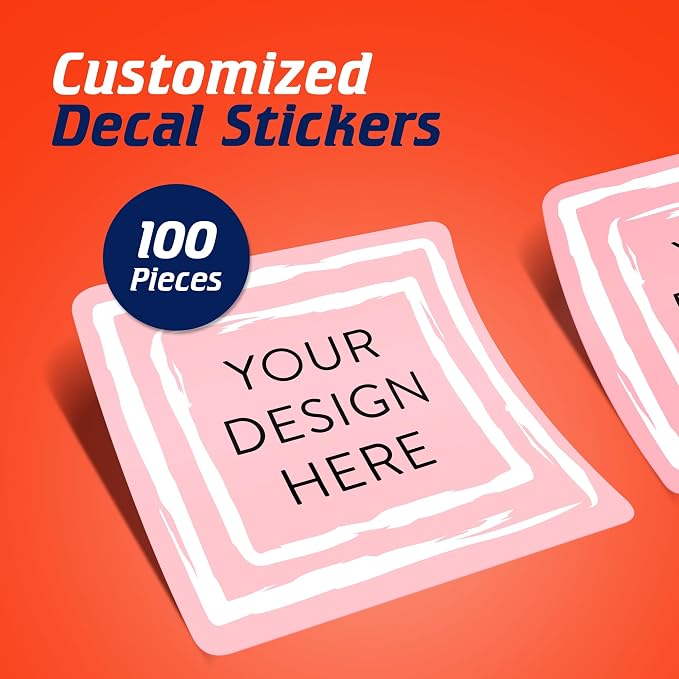 100 Custom Vinyl Stickers - Image 2