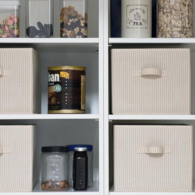 StorageWorks Storage Baskets for Shelves, Foldable Fabric Closet Storage Bins - Image 7