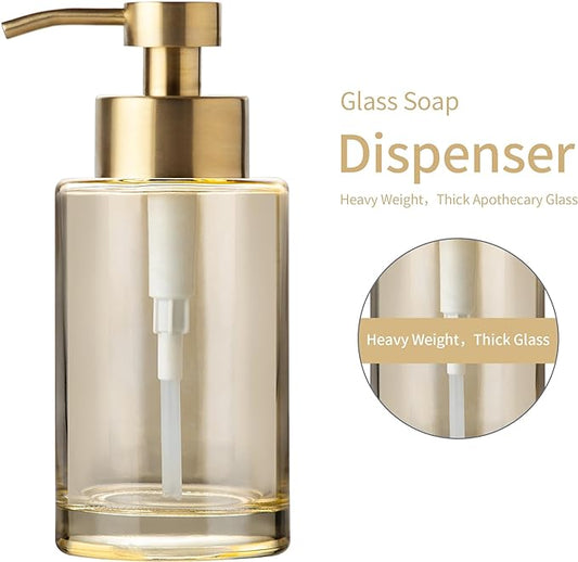 Enra Thick Glass Soap Dispenser - Image 2