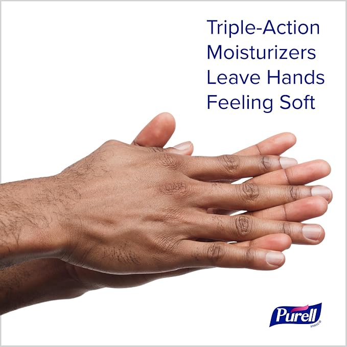 PURELL Advanced Hand Sanitizer Soothing Gel, Fresh Scent, 8 fl oz Pump Bottle - Image 6