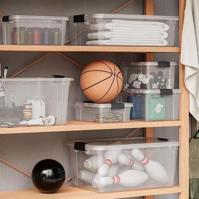 Superio Clear Storage Bins - Image 6