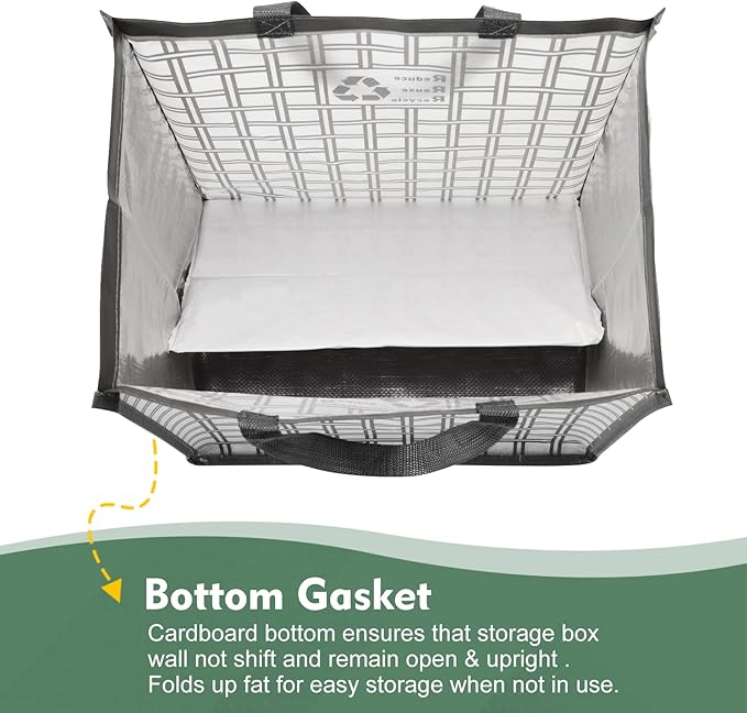 Lily queen Recycle Bin Bags for Kitchen Home Trash Cans Sorting Bins 12 Gallon - Image 3