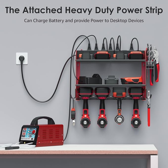 CCCEI Set Power Tool Organizer Wall Mount - Image 3