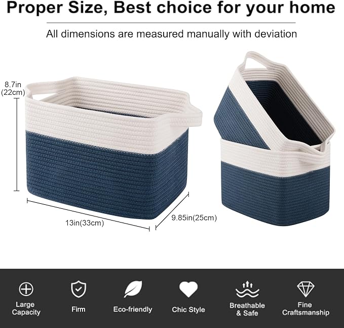 OIAHOMY Storage Baskets - Image 3