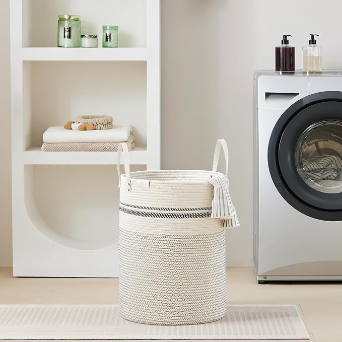 VIPOSCO Tall Laundry Basket, Large Dirty Clothes Hamper - Image 7
