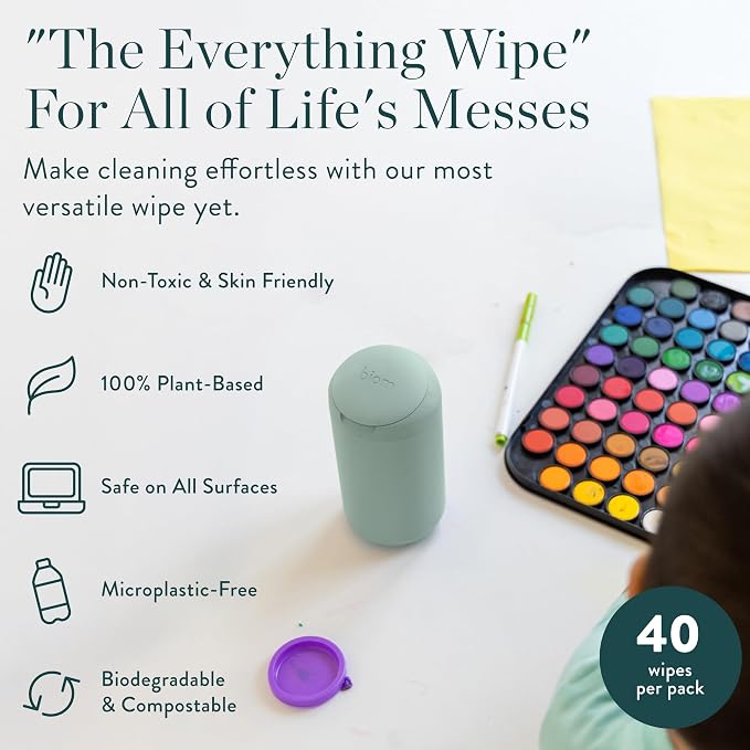Biom Mini Dispenser + All-Purpose Wipes Starter Kit - Image 2