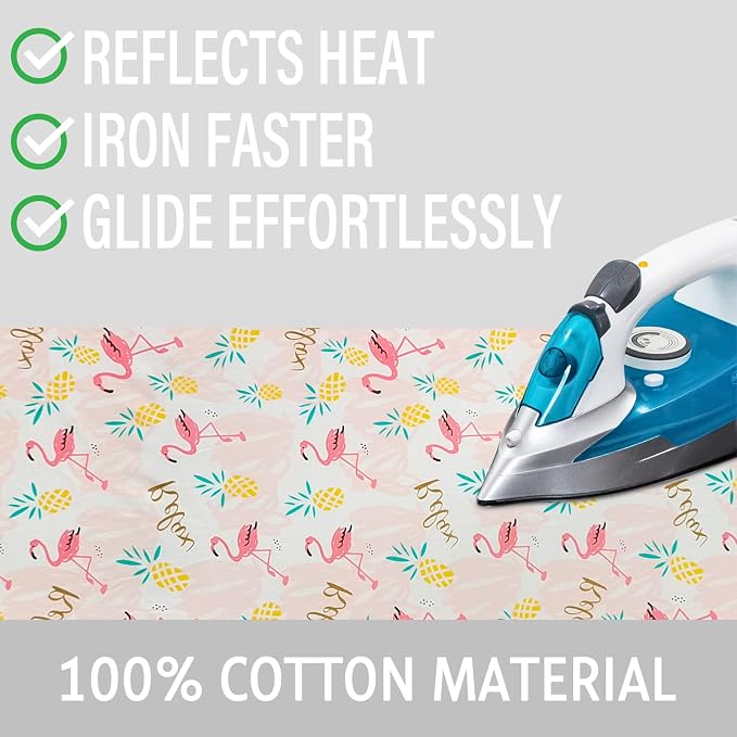 Ironing Board Cover and Pad 15x54 Inch Standard Ironing Board Cover - Image 3