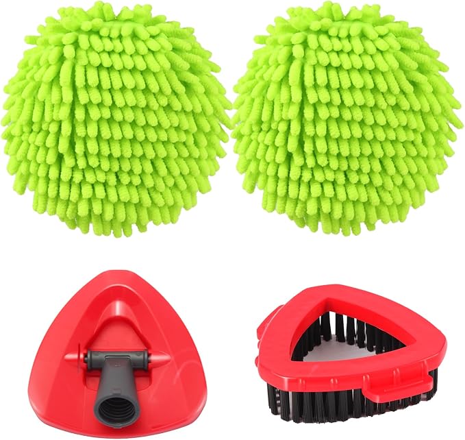 Mop Heads Replacements for OCedar RinseClean 2 Tank Spin Mop System, Mop by YZJAJZY