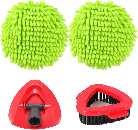 Mop Heads Replacements for OCedar RinseClean 2 Tank Spin Mop System, Mop by YZJAJZY