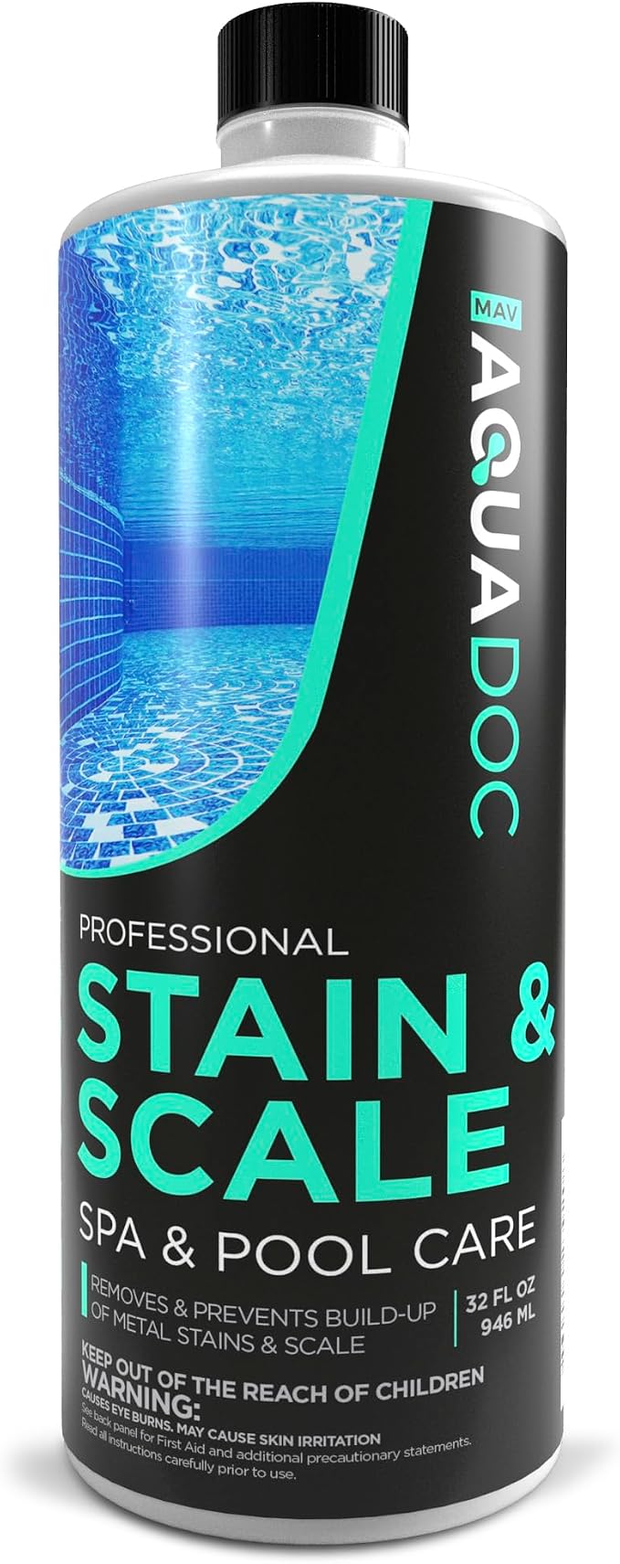 Spa Stain and Scale Control for Hot Tubs, Scale Metal & Stain Control for Hot by AquaDocSpaHotTubSupplies