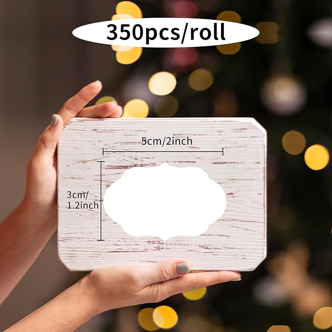 350 PCS Gift Tags Stickers Name Labels Stickers - Image 2