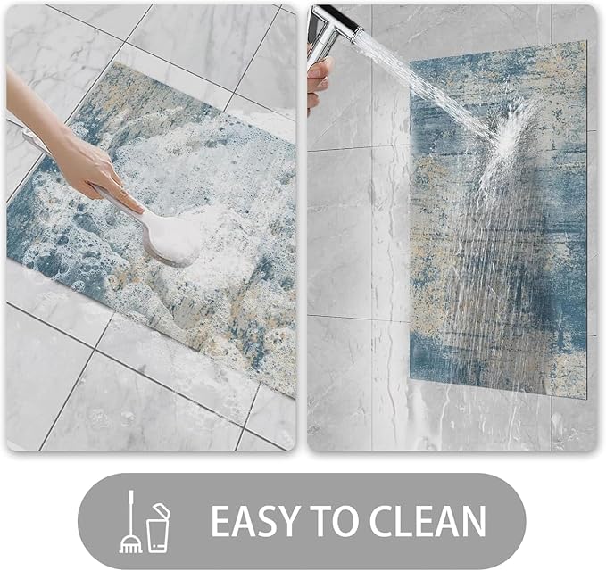 Ultra Thin Door Mat Indoor Entrance, 1/10 in Thin Door Mats - Image 6