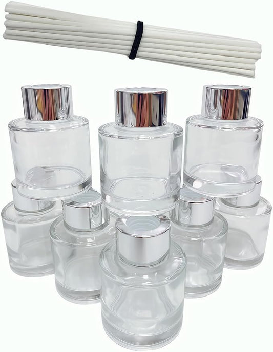 8PCS Reed Diffuser Bottles Empty, Diffuser Bottle Capacity 50ml Diffuser Stick by Unknown