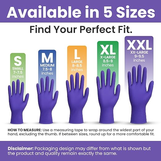 SafeWay Nitrile Disposable Gloves — Multi-Purpose Powder-Free, Medical Use - Image 7