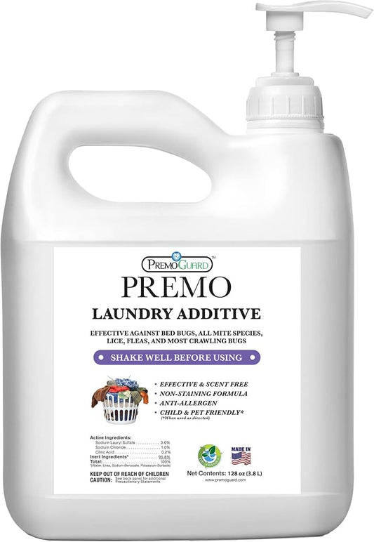 Premo Guard Bed Bug, Mite & Lice Laundry Detergent Additive 128 oz – Child & by PremoGuard